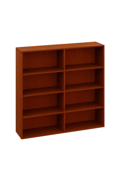 KNI 32 regál knihovnický, 1150X1200X300, třešeň šumavská